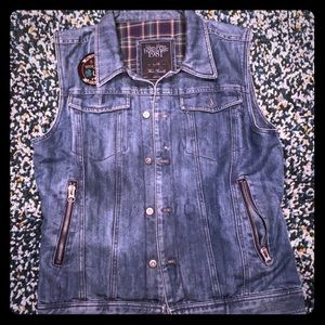Denim vest
